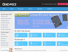 Tablet Screenshot of goldrs3.com